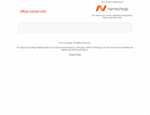 Tablet Screenshot of office-center.info