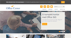 Desktop Screenshot of office-center.no